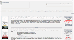 Desktop Screenshot of brookspriceaction.com